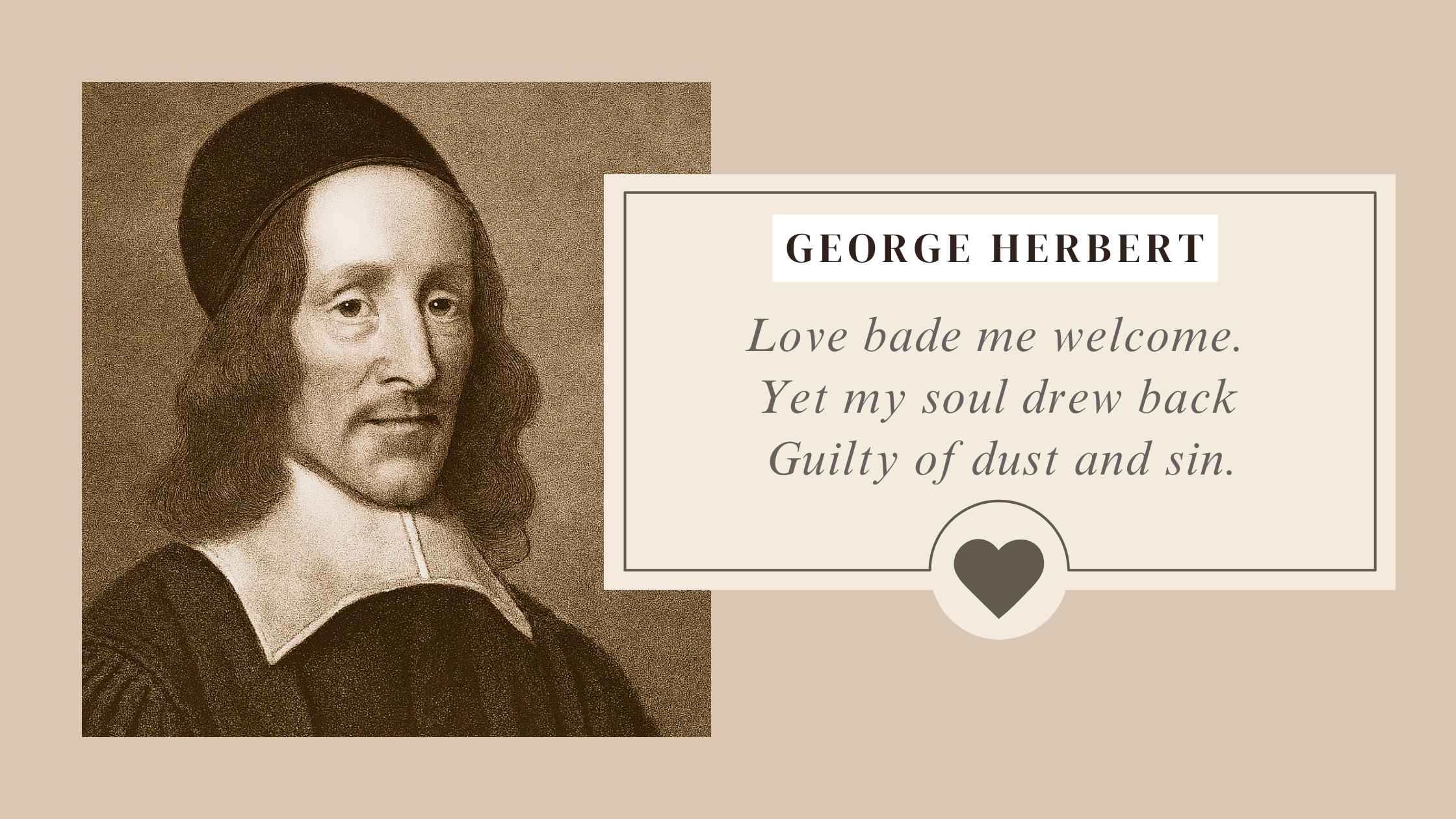 Love (III): A poem by George Herbert (Poetic Hindi Translation)